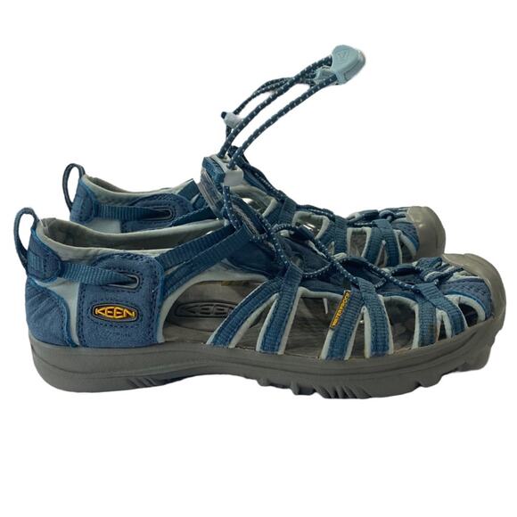 Keen Blue and Gray WHISPER Outdoor Sandals Size 37 - Picture 1 of 7